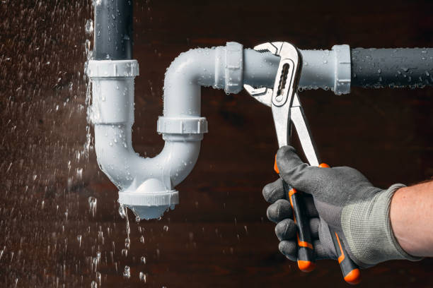 Professional Plumbing technician working in Steilacoom, WA
